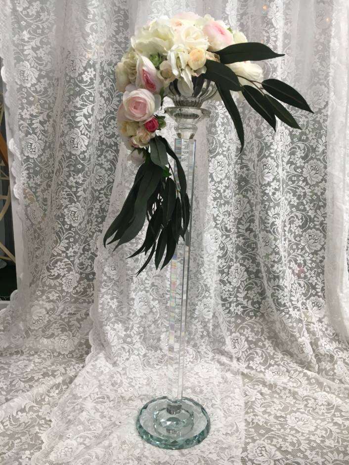 Hire-Crystal-Floral-Stand-A-Touch-of-Elegance